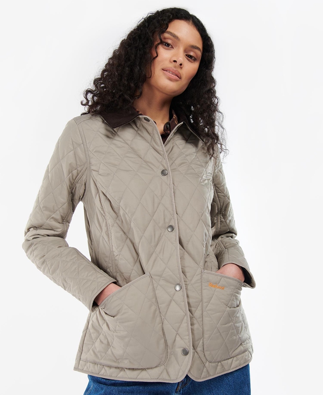 Barbour Annandale Women's Quilted Jackets Grey | DLUG-13507