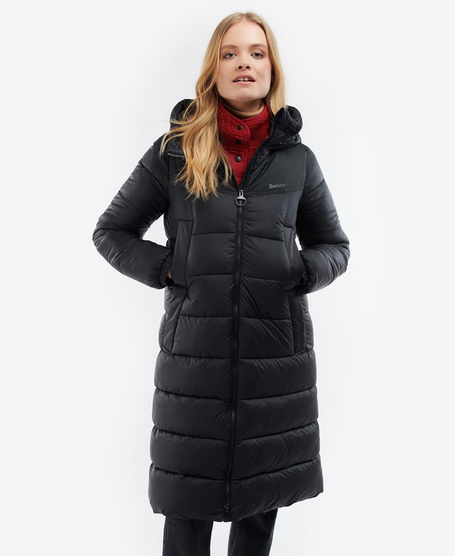 Barbour Buckton Women's Quilted Jackets Black | XYHU-61704