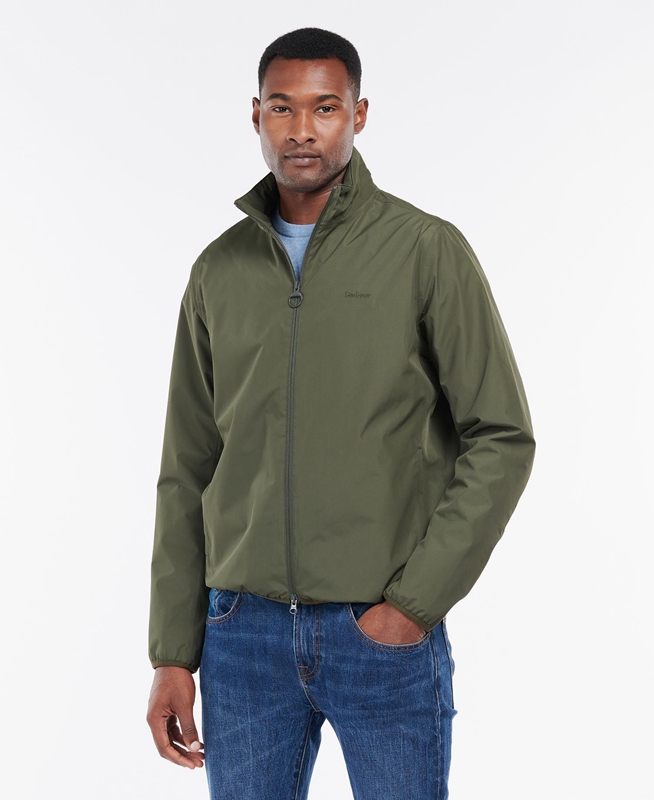 Barbour Korbel Men's Waterproof Jackets Olive | JCSM-35846