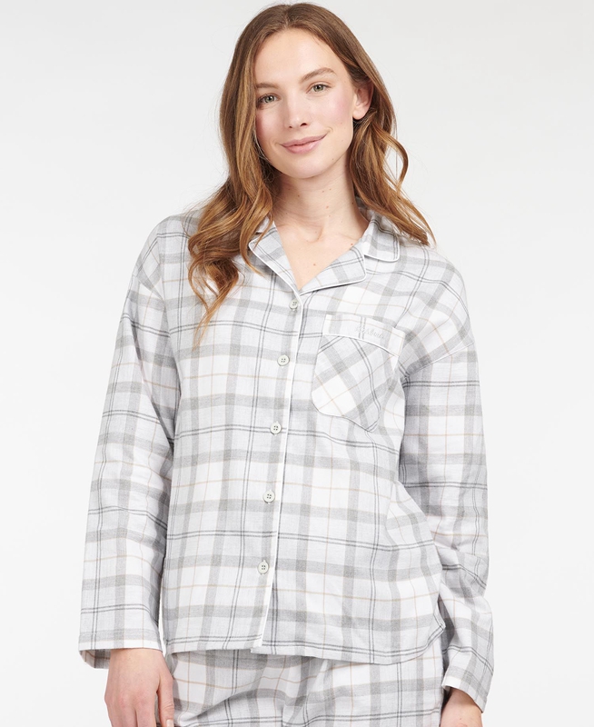 Barbour Schlafanzug-Set Ellery Women's Nightwear Grey | MKYE-43902