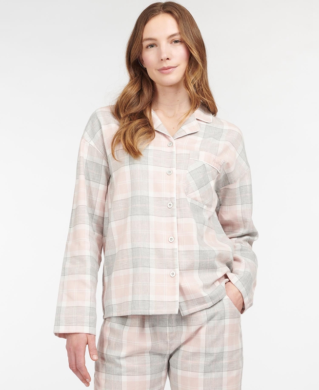 Barbour Schlafanzug-Set Ellery Women's Nightwear Pink | UCYN-15082