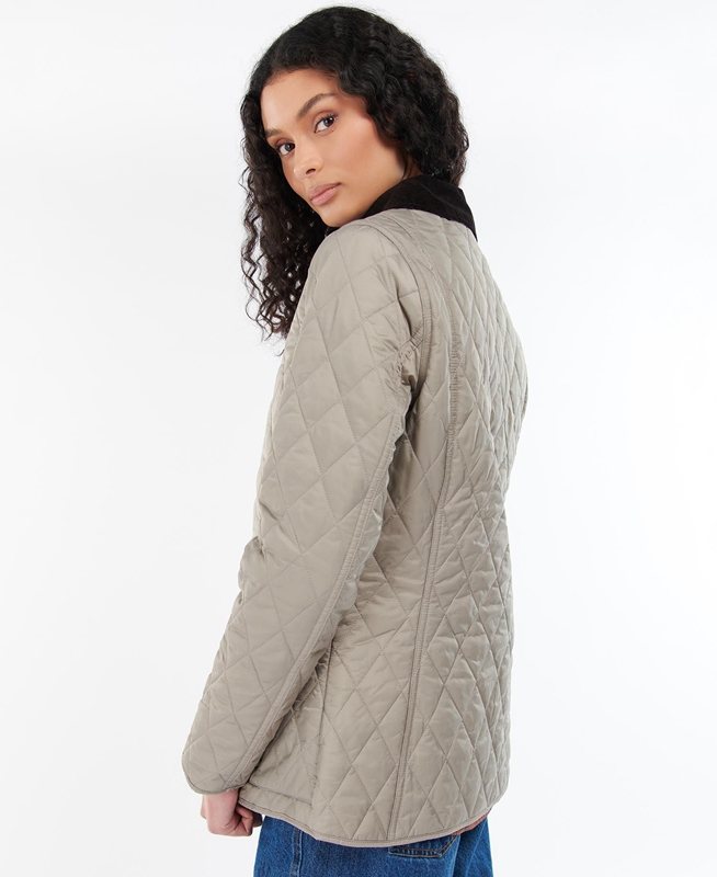 Barbour Annandale Women's Quilted Jackets Grey | DLUG-13507