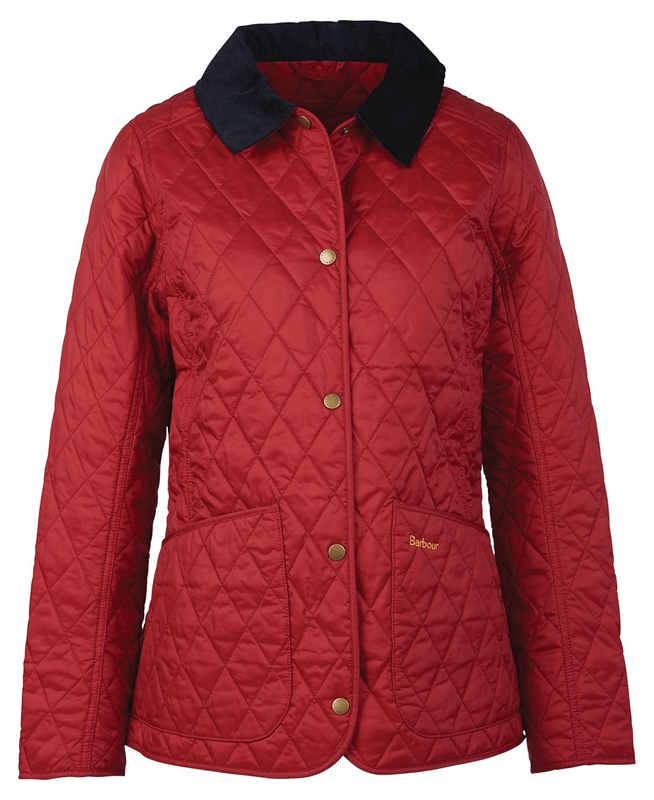 Barbour Annandale Women's Quilted Jackets Red | ZJCL-58694