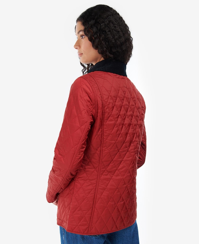 Barbour Annandale Women's Quilted Jackets Red | ZJCL-58694