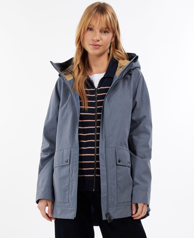 Barbour Armeria Women\'s Waterproof Jackets Blue | HZFK-04923