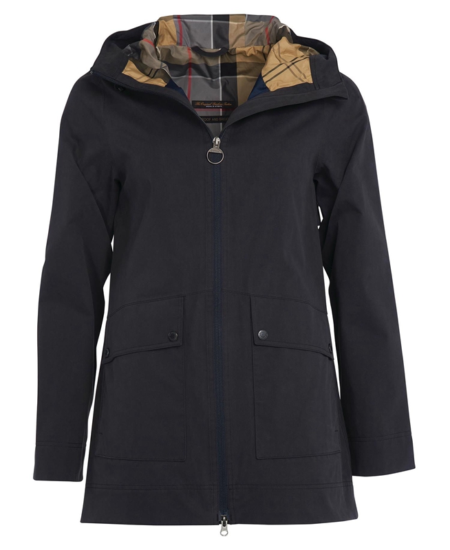 Barbour Armeria Women's Waterproof Jackets Navy | QLSU-01253