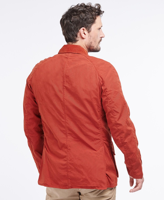 Barbour Ashby Men's Casual Jackets Orange | LFAD-03576