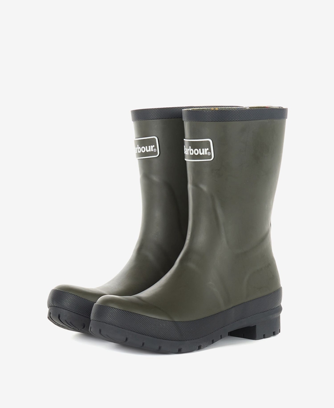 Barbour Banbury Wellington Women's Boots Olive | VHDA-31948