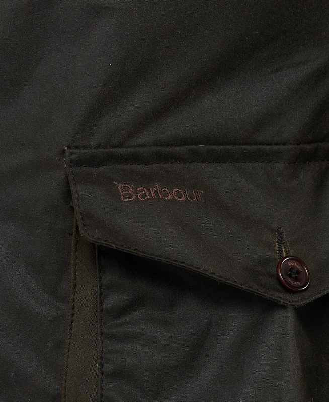 Barbour Beacon Sports Men's Waxed Jackets Olive | AQWN-71302