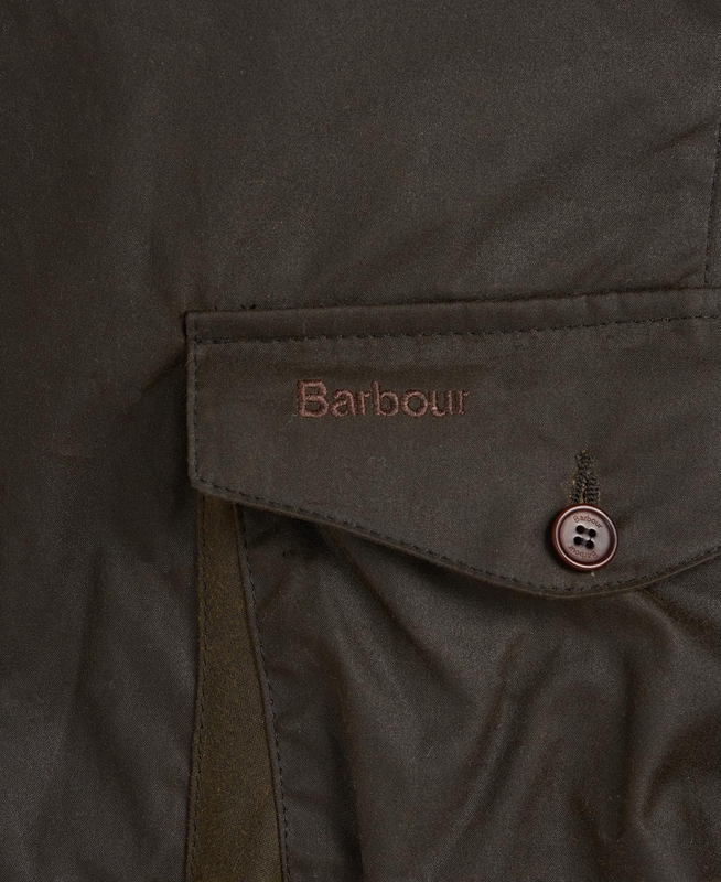 Barbour Beacon Sports Men's Waxed Jackets Olive | AQWN-71302