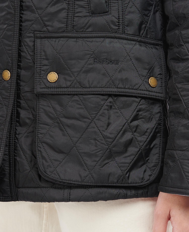 Barbour Beadnell Polarquilt Women's Quilted Jackets Black | ADBX-18596