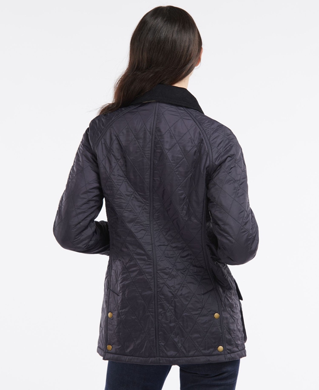 Barbour Beadnell Polarquilt Women's Quilted Jackets Navy | WDZR-96231