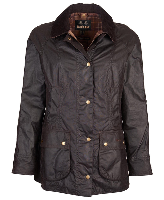 Barbour Beadnell® Women's Waxed Jackets Brown | CRBA-10893