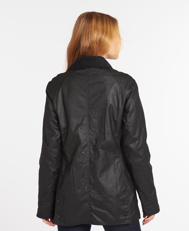 Barbour Beadnell® Women's Waxed Jackets Black | EHCY-10342