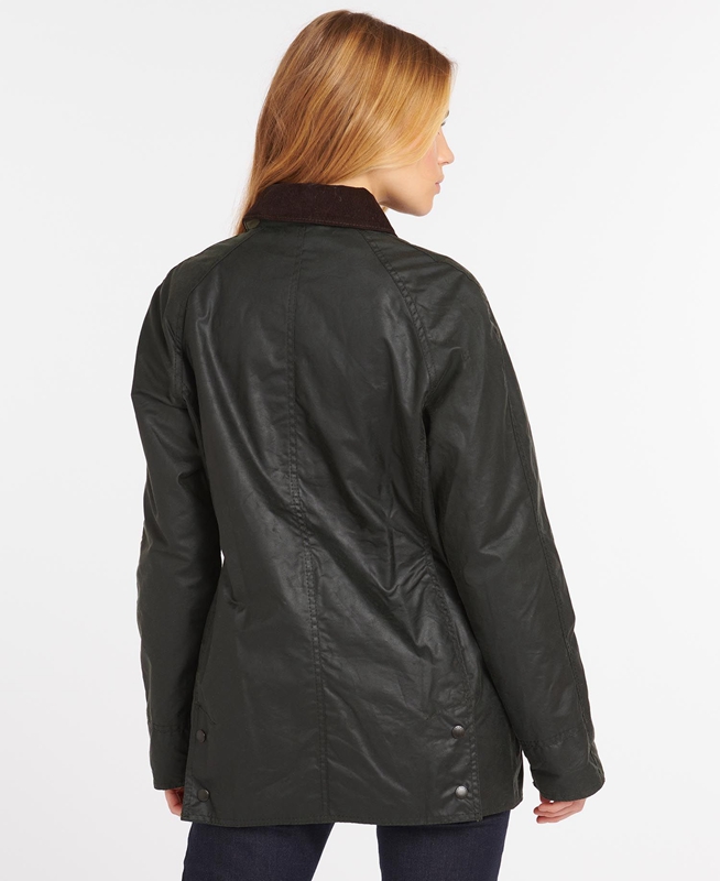 Barbour Beadnell® Women's Waxed Jackets Black | YNDP-70142