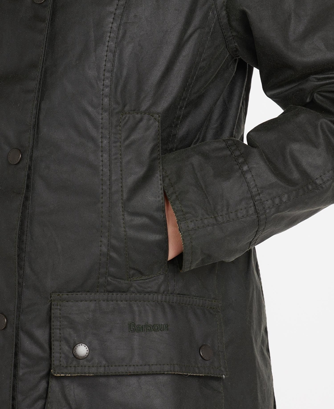 Barbour Beadnell® Women's Waxed Jackets Black | YNDP-70142