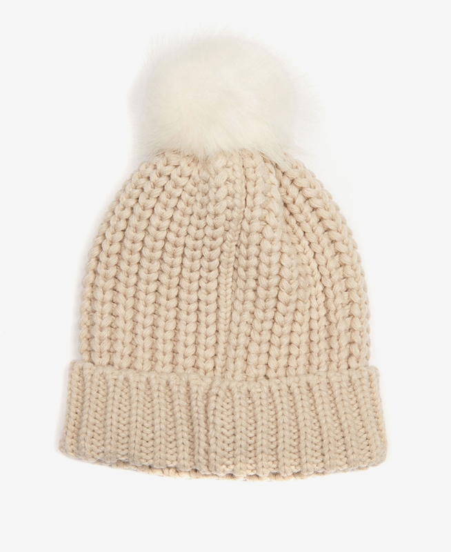 Barbour Beanie Saltburn Women's Hats Beige | RWCX-92315