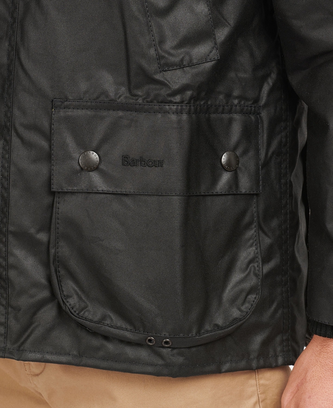 Barbour Bedale® Men's Waxed Jackets Black | EXHW-51460