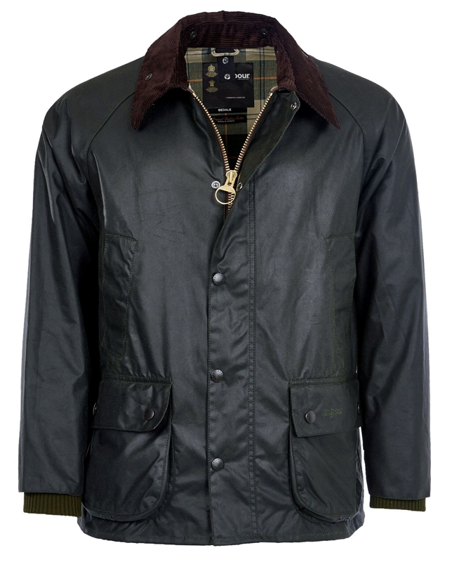 Barbour Bedale® Men's Waxed Jackets Black | UYRB-47023