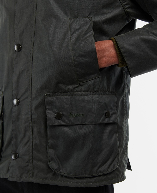 Barbour Bedale® Men's Waxed Jackets Black | UYRB-47023