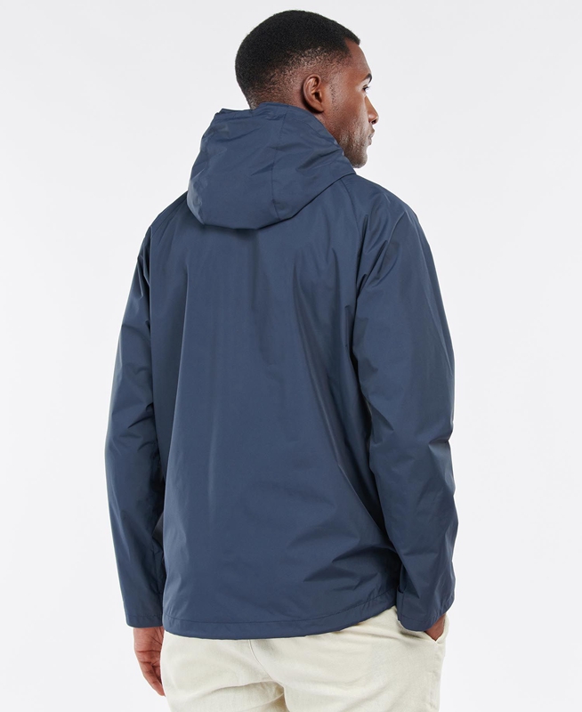 Barbour Begral Showerproof Men's Casual Jackets Navy | JXYT-19350