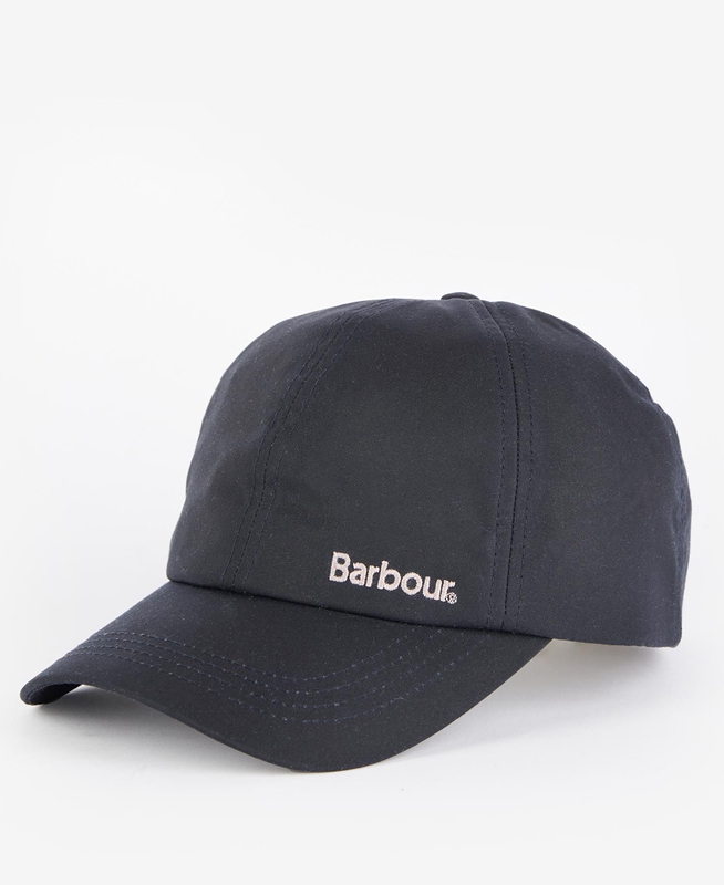 Barbour Belsay Wax Sports Cap Women\'s Hats Navy | XGDK-51924