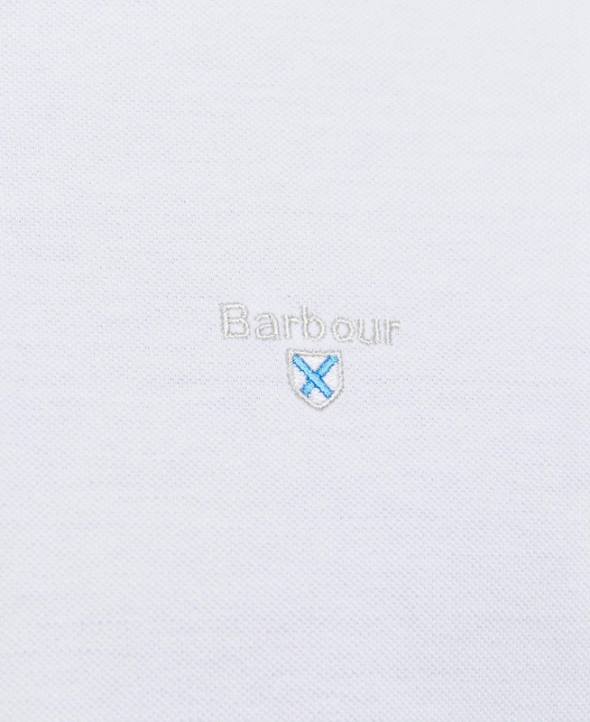 Barbour Birkhill Men's T Shirts White | EYLK-38546