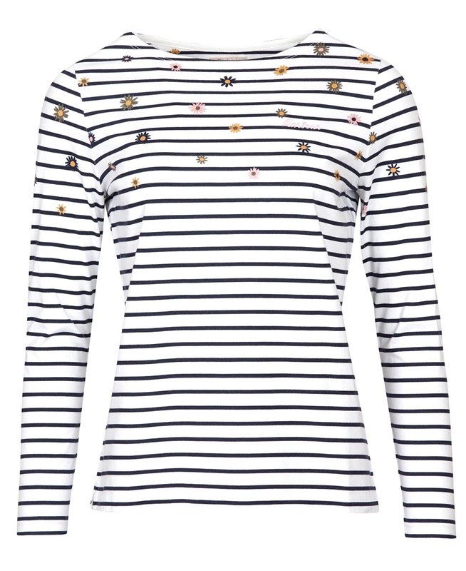 Barbour Bradley Print Top Women's T Shirts Multicolor | RCOS-82901