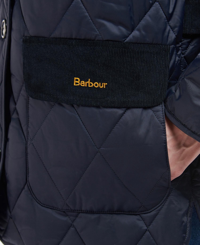 Barbour Bragar Women's Quilted Jackets Navy | PNYD-06341