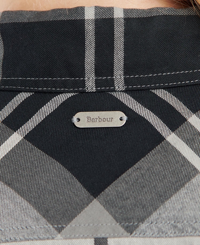 Barbour Bredon Women's Shirts Black / Grey | OXSU-56189