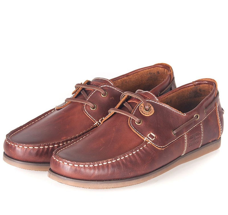 Barbour Capstan Men's Boat Shoes Brown | VIFU-10673