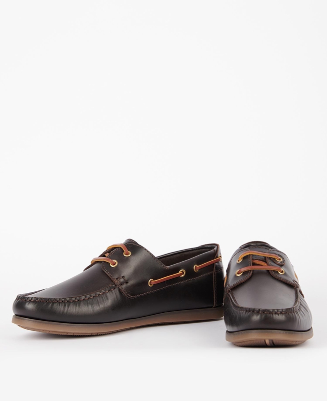 Barbour Capstan Men's Loafers Coffee | KHIZ-58379