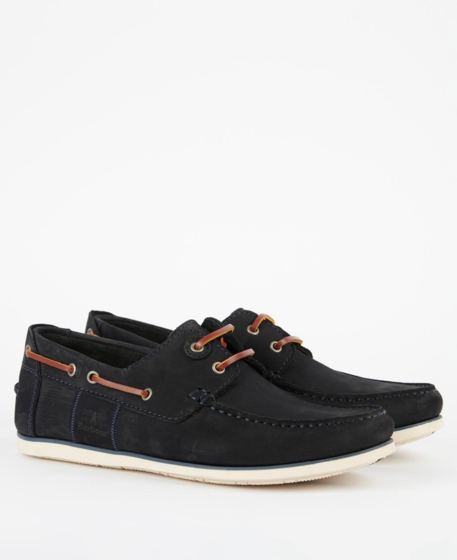 Barbour Capstan Men's Loafers Navy | ORUA-34150