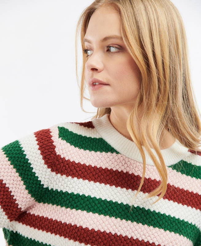 Barbour Cassley Knit Women's Sweaters Multicolor | MRPE-91236