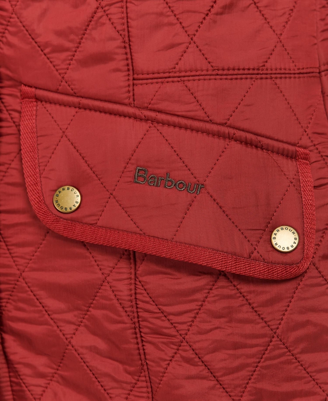 Barbour Cavalry Women's Vest Red | JTMQ-13592