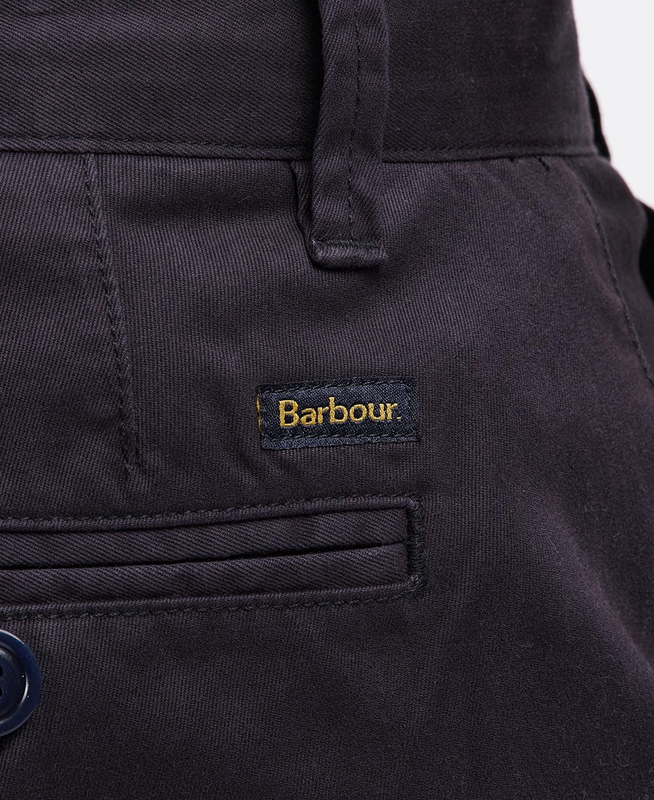 Barbour City Neuston Men's Pants Navy | SGWT-13697