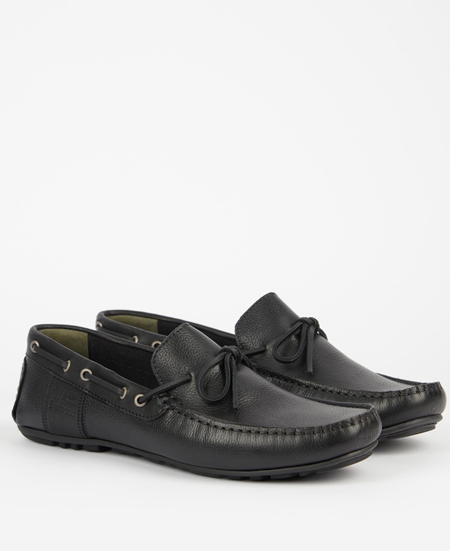 Barbour Clark Men's Loafers Black | SVPO-10278