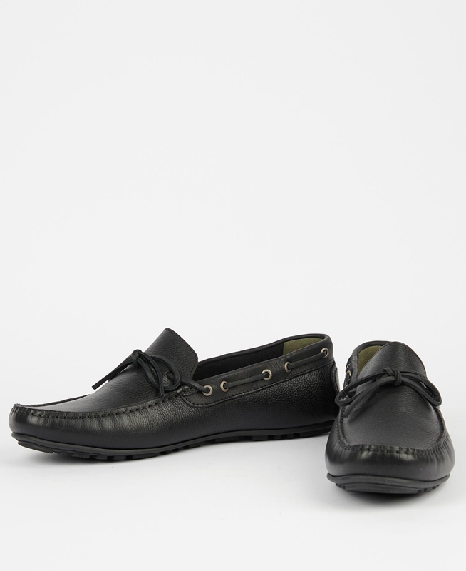 Barbour Clark Men's Loafers Black | SVPO-10278