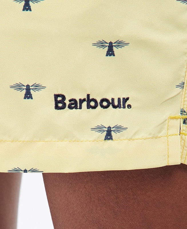 Barbour Coastal Swim Men's Pants Yellow | TQOG-81639