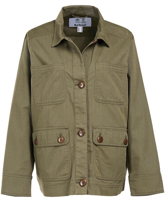 Barbour Coltsfoot Women's Casual Jackets Olive | HFCO-46278