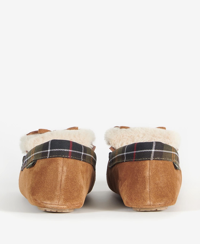 Barbour Darcie Women's Slippers Beige | CQOP-57413