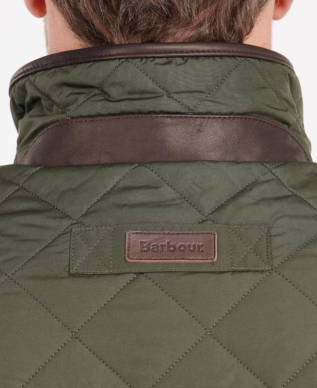 Barbour Devon Men's Quilted Jackets Green | RBVX-59761