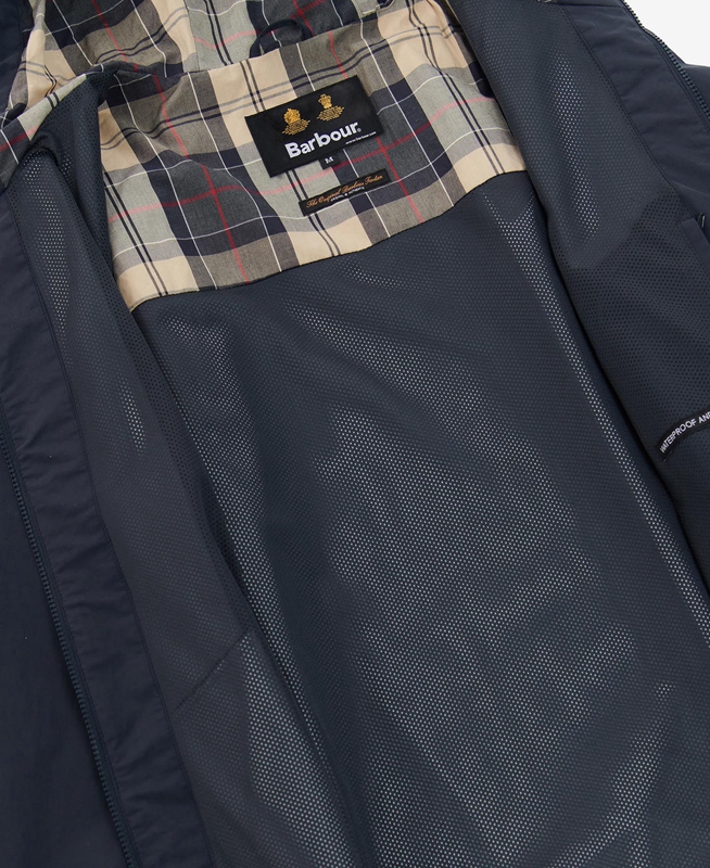 Barbour Dillon Men's Waterproof Jackets Navy | JXBT-65279