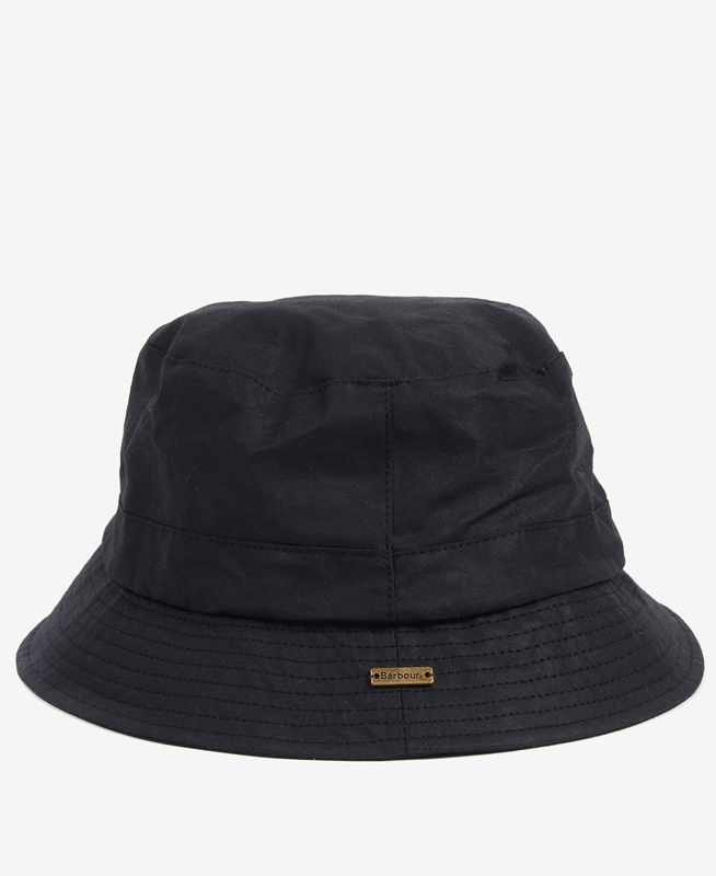 Barbour Dovecote Bucket Women\'s Hats Black | TWEP-74106