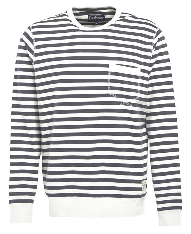 Barbour Durnage Crew Men's Sweatshirts Multicolor | CBHZ-53089