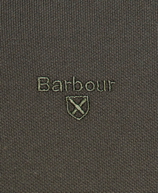 Barbour Essential Langarmshirt Sports Men's Polo shirts Green | CQDE-05482