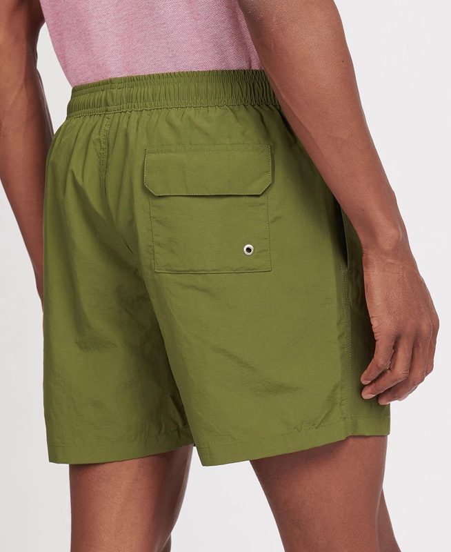 Barbour Essential Logo 5'' Swim Men's Pants Olive | MNQZ-25096