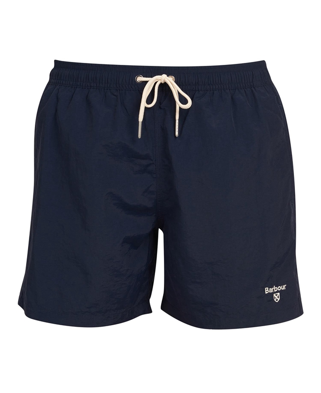 Barbour Essential Logo 5'' Swim Men's Pants Navy | SOYL-94650