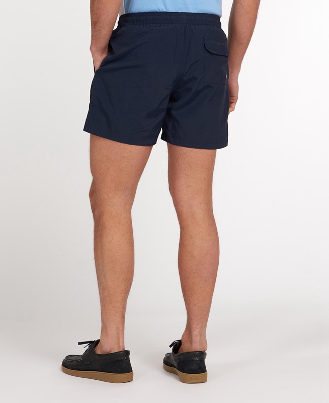 Barbour Essential Logo 5'' Swim Men's Pants Navy | SOYL-94650