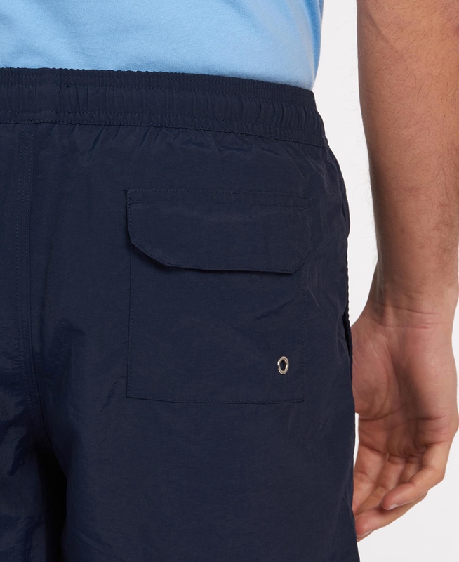 Barbour Essential Logo 5'' Swim Men's Pants Navy | SOYL-94650